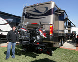 Cruiserlift Motorcycle Lift, Motorcycle Lift, Motorcycle Carrier, Motorcycle Hauler, Motorcycle, Motor home, RV Motorcycle lift, RV Lift, RV Electric Motorcycle Lift, RV, Electric Motorcycle Lift, Harley, Honda, Victory, Yamaha, Winch Lift, Bikes, Bike Lift, Motor Home Lift, Motor Home Motorcycle Lift, 1,000 ibs. Motor cycle Lift, super C Motorcycle Lift