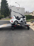 Swivelwheel Transport System, Swivelwheel Carrier, Swivelwheel Hauler, motorcycle carrier, scooter carrier, motorcycle hauler, scooter hauler, quickie mini golf cart hauler, quickie mini golf cart carrier, criket mini golf cart carrier,cricket mini golf cart hauler,dirt bike hauler, dirt bike carrier, carrier, golf cart hauler, golf cart carrier, atv hauler, atv carrier, Swivelwheel DW58 Tandem Tow, motorcycle, motorhome, fifth wheels, can-am carrier, can-am hauler, trike carrier, trike hauler