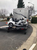 Swivelwheel Transport System, Swivelwheel Carrier, Swivelwheel Hauler, motorcycle carrier, scooter carrier, motorcycle hauler, scooter hauler, quickie mini golf cart hauler, quickie mini golf cart carrier, criket mini golf cart carrier,cricket mini golf cart hauler,dirt bike hauler, dirt bike carrier, carrier, golf cart hauler, golf cart carrier, atv hauler, atv carrier, Swivelwheel DW58 Tandem Tow, motorcycle, motorhome, fifth wheels, can-am carrier, can-am hauler, trike carrier, trike hauler