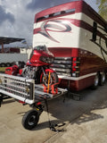 Swivelwheel Transport System, Swivelwheel Carrier, Swivelwheel Hauler, motorcycle carrier, scooter carrier, motorcycle hauler, scooter hauler, quickie mini golf cart hauler, quickie mini golf cart carrier, criket mini golf cart carrier,cricket mini golf cart hauler,dirt bike hauler, dirt bike carrier, carrier, golf cart hauler, golf cart carrier, atv hauler, atv carrier, Swivelwheel DW58 Tandem Tow, motorcycle, motorhome, fifth wheels, can-am carrier, can-am hauler, trike carrier, trike hauler