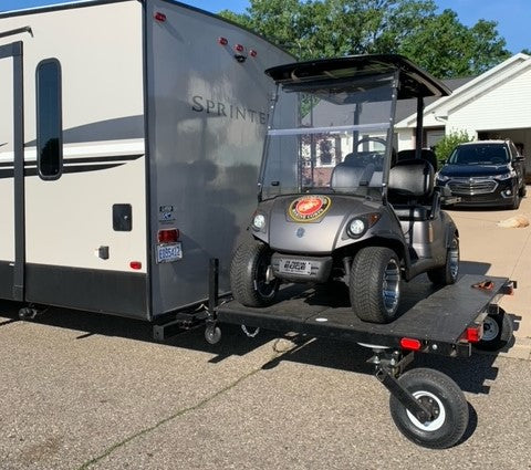 Swivelwheel-DW58 Golf Cart - Motorcycle Carrier / Hauler