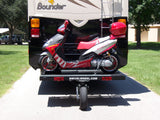 Swivelwheel transport System,Swivelwheel Carrier, Swivelwheel Hauler, Motorcycle Carrier, scooter carrier, motorcycle hauler, scooter hauler, golf cart carrier, golf cart carrier, mini golf cart hauler, mini golf cart carrier, quickie mini golf cart hauler, quickie mini golf cart carrier, cricket mini golf cart carrier, cricket mini golf cart hauler, dirt bike hauler, dirt bike carrier, carrier, hauler, ATV hauler, ATV carrier, Swivelwheel 46, Class C Hauler, Class C Carrier, Class A Hauler, Class A carrier