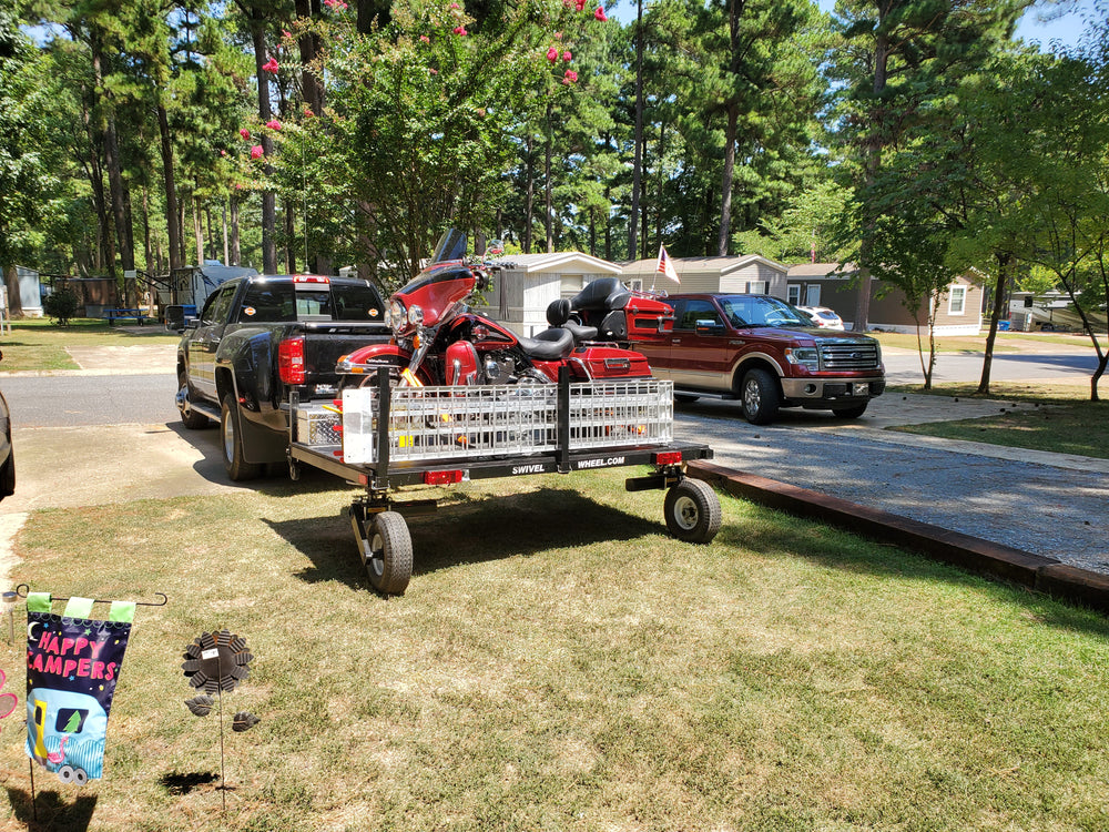 Swivel hitch hotsell cargo carrier