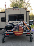 Swivelwheel Transport System, Swivelwheel Carrier, Swivelwheel Hauler, motorcycle carrier, scooter carrier, motorcycle hauler, scooter hauler, quickie mini golf cart hauler, quickie mini golf cart carrier, cricket mini golf cart carrier,cricket mini golf cart hauler,dirt bike hauler, dirt bike carrier, carrier, golf cart hauler, golf cart carrier, ATV hauler, ATV carrier, Swivelwheel DW58, motorcycle, motor home, fifth wheels, can-am carrier, can-am hauler, trike carrier, trike hauler, mobility Hauler 