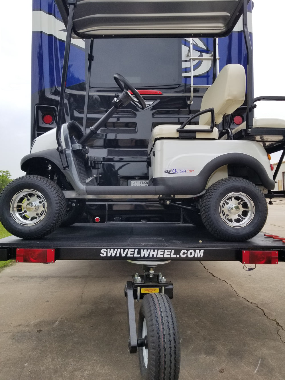 Quikie Mini Golf Cart, mini golf cart, golf cart, quikie golf cart, swivelwheel hauler, swivelwheel carrier, swivelwheel, swivelwheel 46, mini golf cart hauler, mini golf cart carrier, cricket, cricket carrier, cricket hauler 