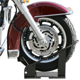 Locking Motorcycle WheelChock Carrier