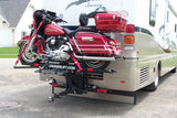 Cruiserlift Motorcycle Lift, Motorcycle Lift, Motorcycle Carrier, Motorcycle Hauler, Motorcycle, Motorhome, RV Motorcycle lift, RV Lift, RV Electric Motorcycle Lift, RV, Electric Motorcycle Lift, Harley, Honda, Victory, Yamaha, Winch Lift, Bikes, Bike Lift