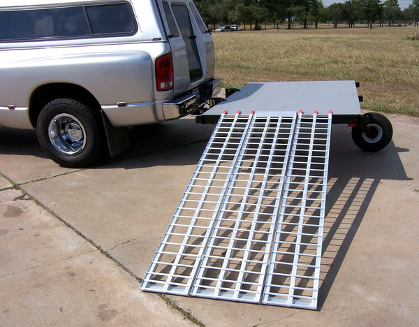 Loading Ramps 3pc Aluminum for Golf Carts, Motorcycles, Etc ...