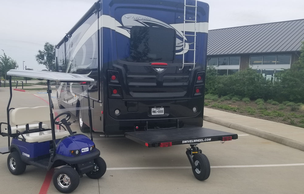 Quickie Mini Golf Cart, mini golf cart, golf cart, quickie golf cart, swivelwheel hauler, swivelwheel carrier, swivelwheel, swivelwheel 46, mini golf cart hauler, mini golf cart carrier, cricket, cricket carrier, cricket hauler 