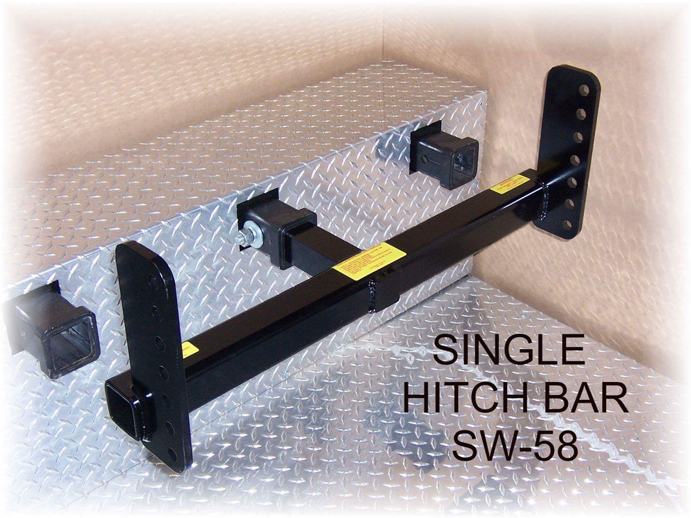 Single Point Hitchbar for Swivelwheel Transport System
