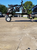 Swivelwheel transport System,Swivelwheel Carrier, Swivelwheel Hauler, Motorcycle Carrier, scooter carrier, motorcycle hauler, scooter hauler, golf cart carrier, golf cart carrier, mini golf cart hauler, mini golf cart carrier, quickie mini golf cart hauler, quickie mini golf cart carrier, cricket mini golf cart carrier, cricket mini golf cart hauler, dirt bike hauler, dirt bike carrier, carrier, hauler, ATV hauler, ATV carrier, Swivelwheel 46 Truck Rack, Swivelwheel ECO Hauler / Carrier E-Bike Carrier 